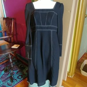 Anna Sui black dress